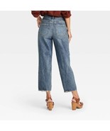 Universal Thread Womens Super-High Rise Vintage Straight Cropped Jeans S... - $24.13 CAD