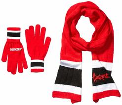NCAA Nebraska Cornhuskers Scarf &amp; Gloves Gift Set - £14.90 GBP