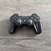 Authentic Sony Playstation 3 PS3 Genuine OEM Dualshock Ps3 Black Controller - $16.89