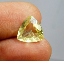 6.25 Carats Trillion Cut Lime Green Color Peridot Loose Gemstone AAA Quality  - £79.38 GBP