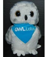 White Baby Owl 6 Inch Stuffed Animal Plush Toy Owl Labs - $5.15