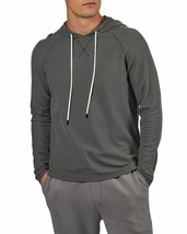 ATM Anthony Thomas Melillo Men&#39;s Pique Pullover Hoodie in Storm-Size Small - £60.01 GBP