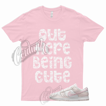 CUTE T Shirt to Match Dunk Low Pink Paisley Medium Soft Pearl Essential WMNS 1 - £20.49 GBP+