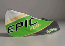 Callaway Golf Epic Flash Driver Head Cover Green/Yellow/Black - $14.85