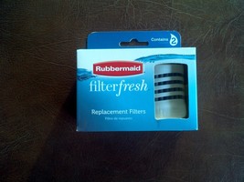 Rubbermaid Filter Fresh Replacement F Ilter Two Pack For F Ilter Fresh Water Bottle - £6.22 GBP
