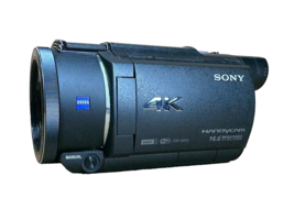 Sony FDR-AX53 HD Black 4K Ultra Handycam with Exmor R CMOS Sensor For Parts - £327.71 GBP
