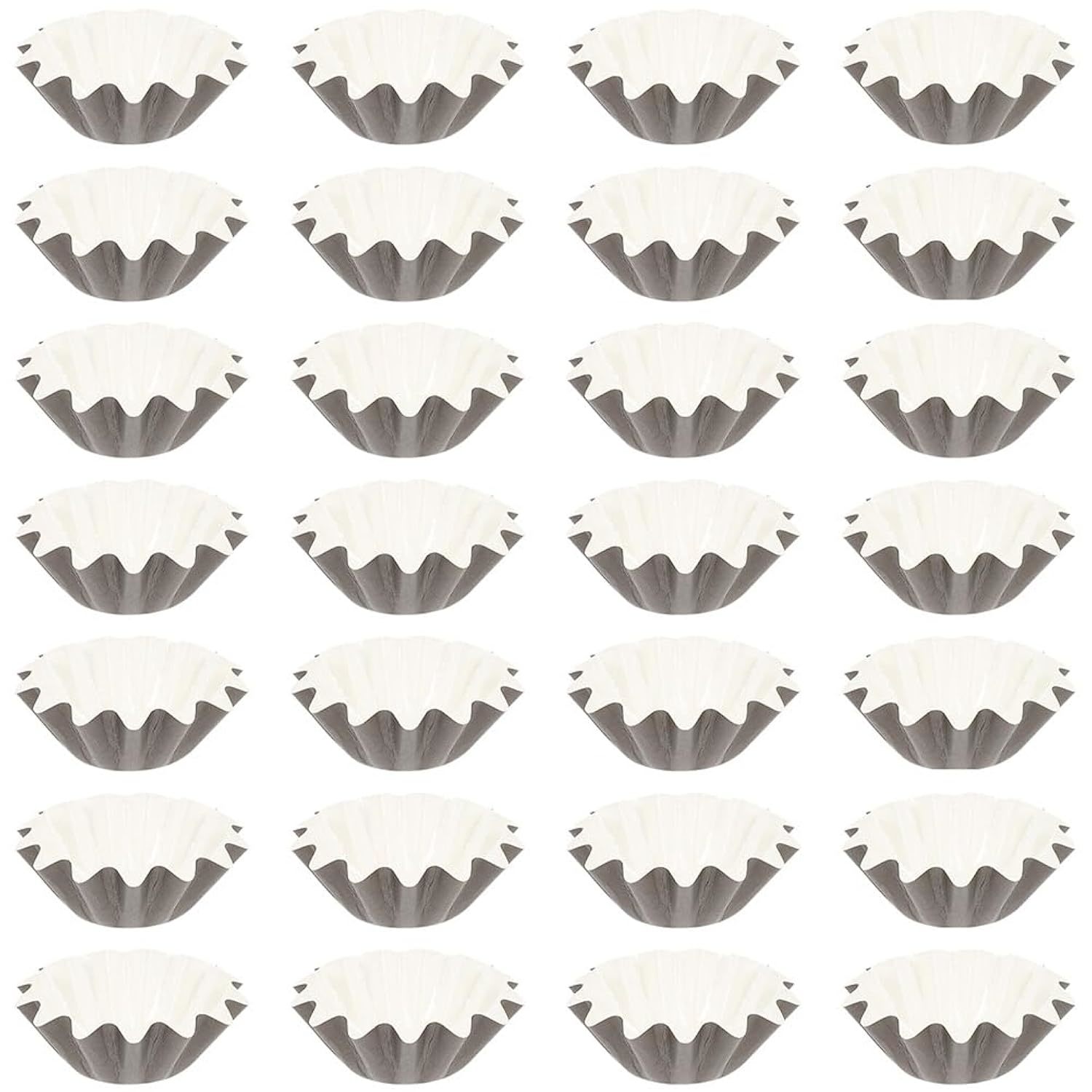 100Pcs Wax Paper Cups Candlestick Disposable Pet Coated Paper