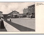 92nd Street Ferry Long Island City NY New York UNP UDB Berger&#39;s Postcard... - £23.35 GBP