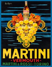 Decoration Poster.Home room art.Interior design.Martini Vermouth Rossi.Bar.7273 - £13.52 GBP+