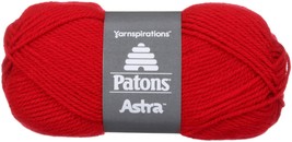 Spinrite Patons Astra Yarn Solids Cardinal 1 Pack of 12 Skein - $1,643.82 MXN