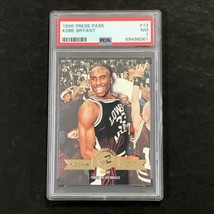 1996 Press Pass #13 Kobe Bryant PSA 7 NM - £60.11 GBP