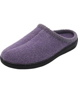 HAFLINGER AT Aubergine Purple wool slipper Arch Support US 11  EU 42 - $69.99