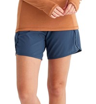 Free Fly women&#39;s bamboo-lined breeze skort in Blue Dusk II - size L - $63.36