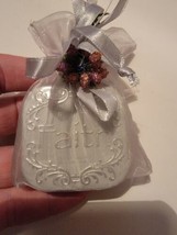 Vintage Vanilla Bean Mints In Bag Tin Faith Made In USA - £8.83 GBP