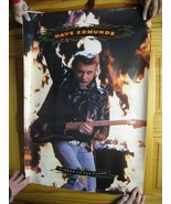 Dave Edmunds Poster Closer To The Flame Holding Guitar - €116,69 EUR