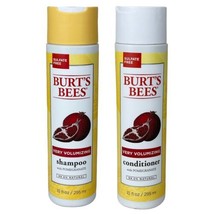 Burt&#39;s Bees Very Volumizing Shampoo &amp; Conditioner with Pomegranate 10 fl oz each - £50.67 GBP