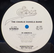 12&quot; Single - The Charlie Daniels Band - In America /Reflections NM EX / EX BX10  - £4.81 GBP