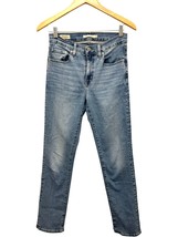 Levi&#39;s 724 High-Rise Strait Jeans Blue Denim Size 28 - $19.79