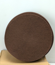 Pack of 10 Deep Scrubbing Round Pads, 17 in. Diameter Maroon Heavy Duty ... - $1,568.55 MXN