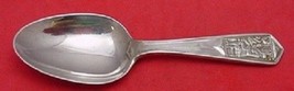 King and Queen Design By Tiffany Sterling Silver Baby Spoon w/ King 4 1/4&quot; - £102.06 GBP