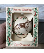 Seasons greetings one ornament signatures Rare Ship  - $464.58 MXN