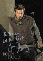 Joe armstrong as allan dale robin hood bbc hand signed cast card photo 102324 p thumb200