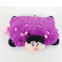 Pillow Pets Pee-Wees Cozy Ladybug Plush Stuffed Animal Pillow Purple 12&quot;... - £7.79 GBP