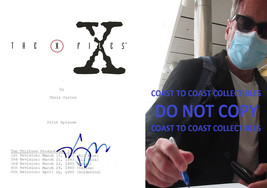 David Duchovny signed The X Files Script cover COA exact Proof autographed. - £149.90 GBP