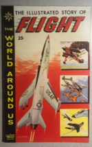FLIGHT The World Around Us #8 (1959) Classics Illustrated VG++ - £15.81 GBP