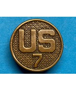 CIRCA 1919-1937, U.S. ARMY, US, 7th REGIMENT, TYPE II, COLLAR DISK - €12,92 EUR