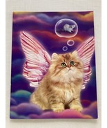 RARE - KEITH KIMBERLIN “WING-IT”Angel KITTEN Cat Mouse 2-Pocket Folder P... - $147.72 MXN