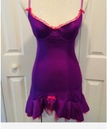 Victoria Secret Sexy Little Things Pink/Purple Night Gown Size 36B. Wome... - $117.69