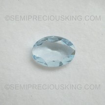 Natural Aquamarine Oval Faceted Cut 12.7x9mm Aqua Sky Blue Color VS Clarity Loos - £369.29 GBP