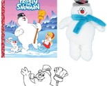 Christmas Frosty The Snowman Set Little Golden Book, Plush and Activity ... - $59.99