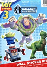 Toy Story Buzz Lightyear Wall Sticker Kit Disney Pixar Ranger Removable ... - $8.32