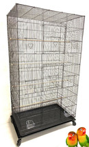 Large Flight Multiple Aviaries Parakeets Canaries Finches Breeding Bird ... - £145.78 GBP