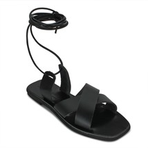 Leather handmade Greek Sandals, gladiators strappy sandals, ankle cuff, ... - £47.96 GBP+