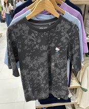 NWT UNIQLO UT Hello Kitty 50th Dark Gray Graphic Short Sleeve T-Shirt TEE - £20.45 GBP