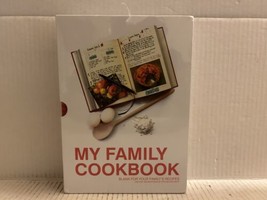 Suck UK My Family Cookbook Blank for Your Family&#39;s Recipes Red Hardcover - £17.40 GBP
