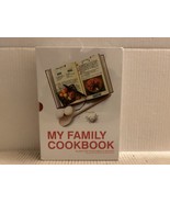 Suck UK My Family Cookbook Blank for Your Family&#39;s Recipes Red Hardcover - £17.40 GBP