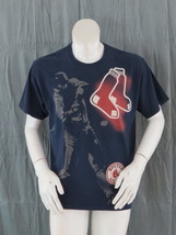 Retro Boston Red Sox Shirt - Lee Sports Big Graphics - Men&#39;s Large - £37.84 GBP