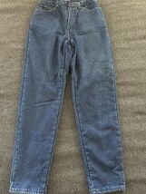 LL Bean Jeans Pants Women 10 Tall Green Flannel Lined Double L Denim - €19,51 EUR