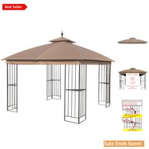 Replacement Canopy Top for Garden Treasures 10' x 10' Gazebo - Tan Fabric - $237.55