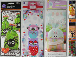 Wilton Halloween Easter Valentine Occasion 20 Party Treat Bags New U pick - $6.00+