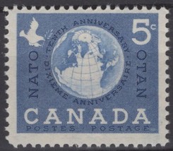 Zayix Canada 384 Mnh Nato Globe Dove Birds 121022S36 - £1.12 GBP