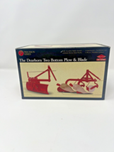 Ford Dearborn Two Bottom Plow &amp; Blade Precision Classics #4 By Ertl 1/16 Scale - £81.75 GBP