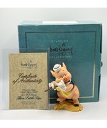 Fifer Pig Figurine with COA &amp; Box WDCC Three Little Pigs &quot;I Toot My Flute&quot; - €42,75 EUR