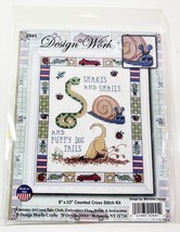 Cross Stitch Kit Design Works Snakes and Snails Puppy Dog Tails 2941 - £11.69 GBP