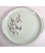 Vintage Universal Potteries Ballerina Mist Strawflower Chop Plate Platte... - $12.86