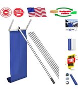 20 Feet Telescoping Aluminum Snow Rake with 17&#39; Blade – Effortless Snow ... - $79.19